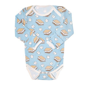 Long Sleeve Bodysuit - S'mores