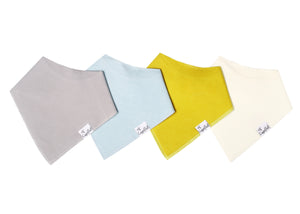 Baby Bandana Bibs - Stone